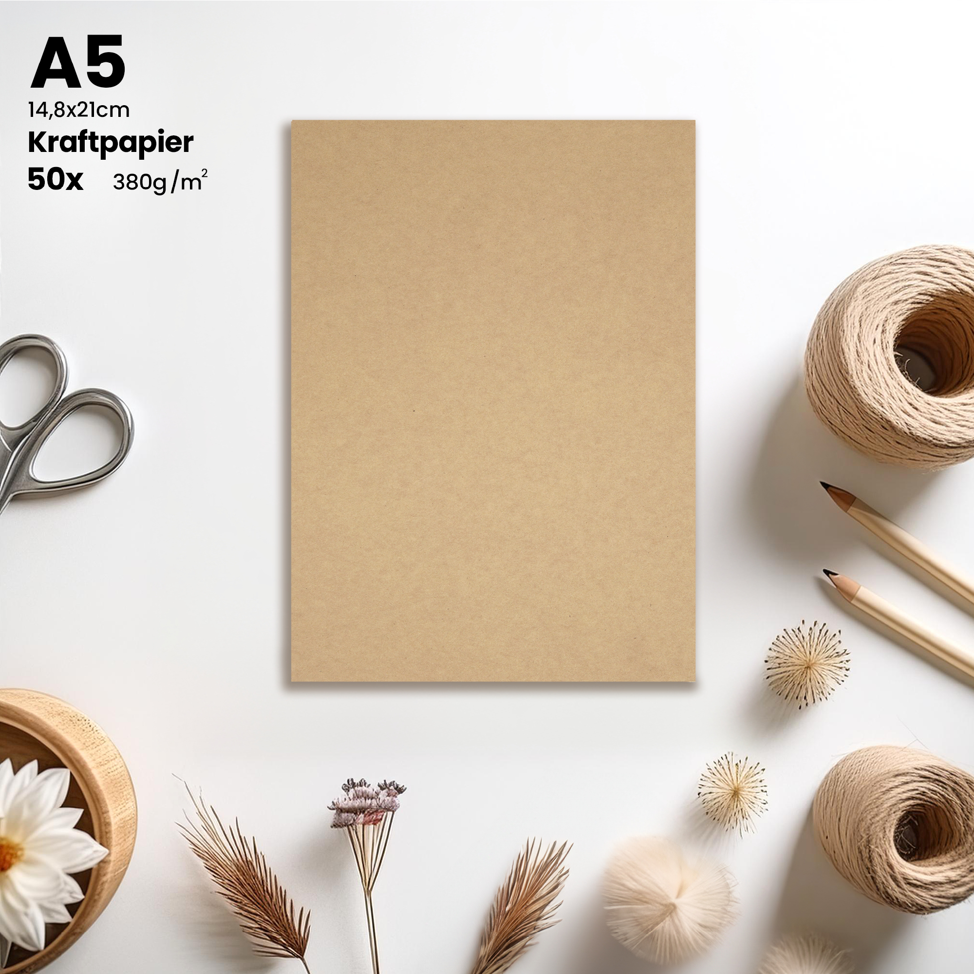 02_Kraftkarton_Kraftpapier_DIN_A5_braunes_papier_Bastelkarton_Kreativpapier_Bastelbogen_Bastelbögen_Kreativkarton_Pappe_stabiler_Karton_zum_basteln