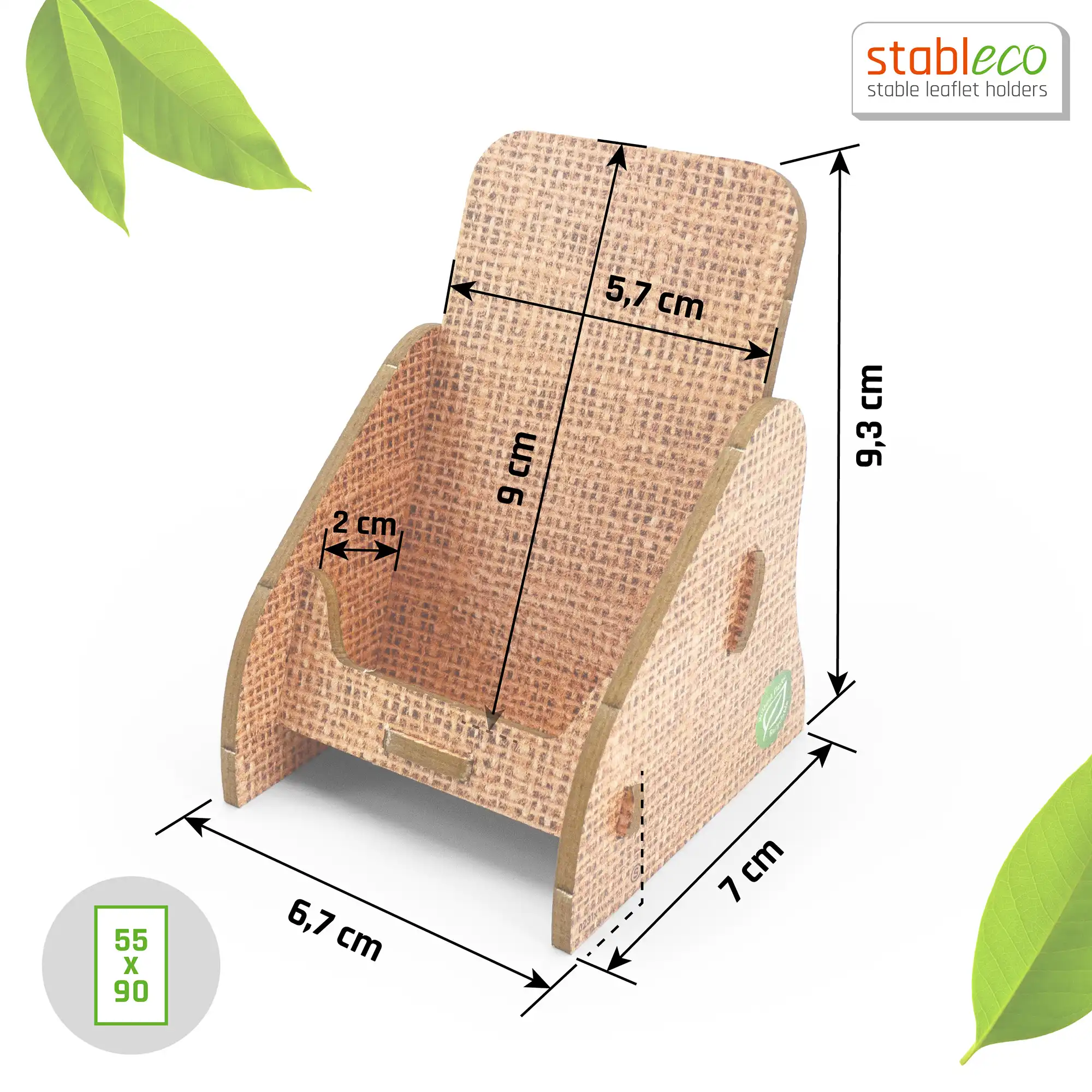 03_Visitenkartenständer_hoch_Visitenkartenhalter_Visitenkartenetui_Visitenkarten_aufsteller_5,5x9_Visitenkartenstand_Visitenkartenbox