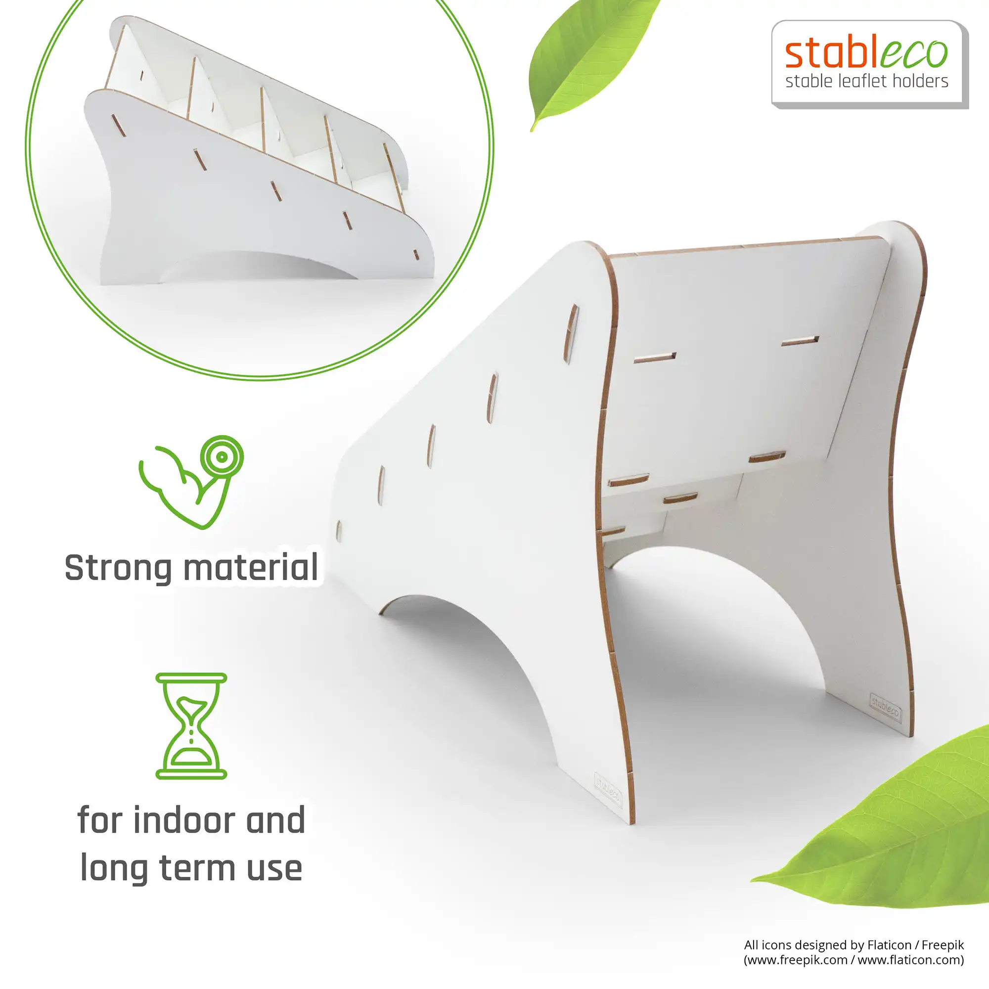 04_prospektständer_a6_querformat_4_fächer_blanko_weiß_white_flyerständer_prospekthalter_aufsteller_flyer_flyerhalter_flyerstand