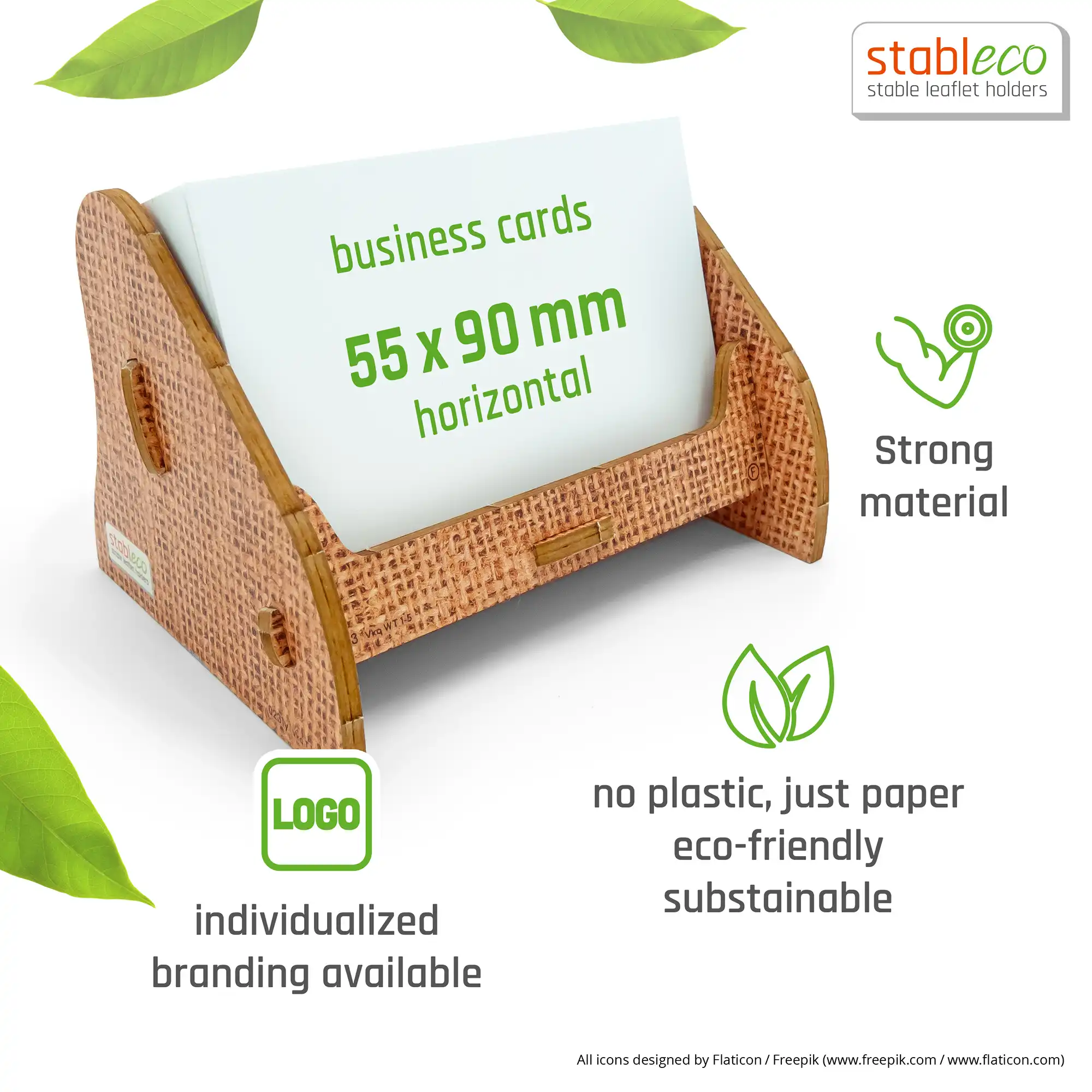 05_Visitenkartenständer_quer_Visitenkartenhalter_Visitenkartenetui_Visitenkarten_aufsteller_9x5,5_Visitenkartenstand_Visitenkartenbox