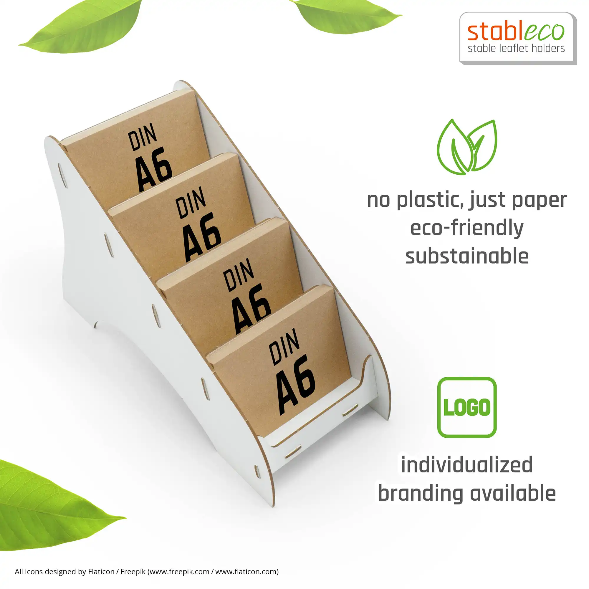 05_prospektständer_a6_querformat_4_fächer_blanko_weiß_white_flyerständer_prospekthalter_aufsteller_flyer_flyerhalter_flyerstand