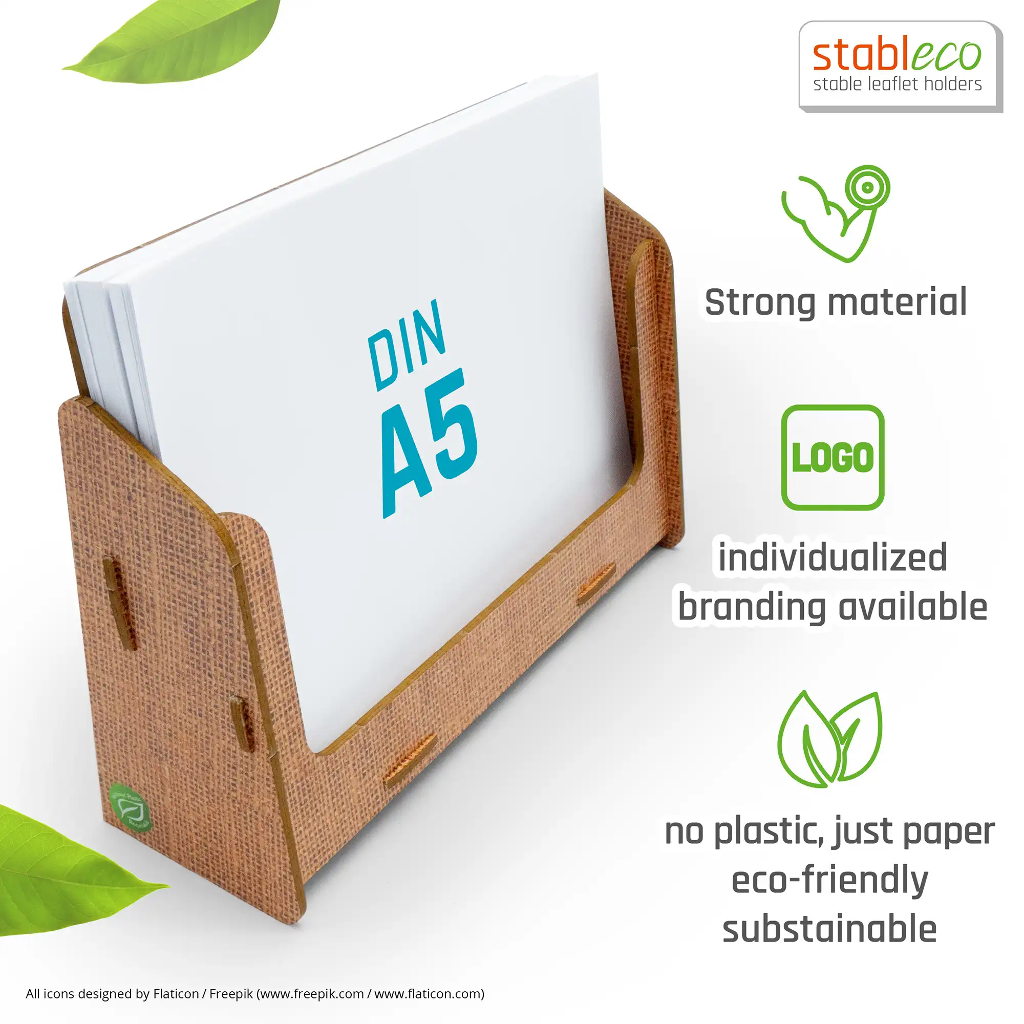 06_Wandprospektständer_a5_querformat_flyerständer_wand_prospekthalter_Wandprospekthalter_wandbroschürenhalter